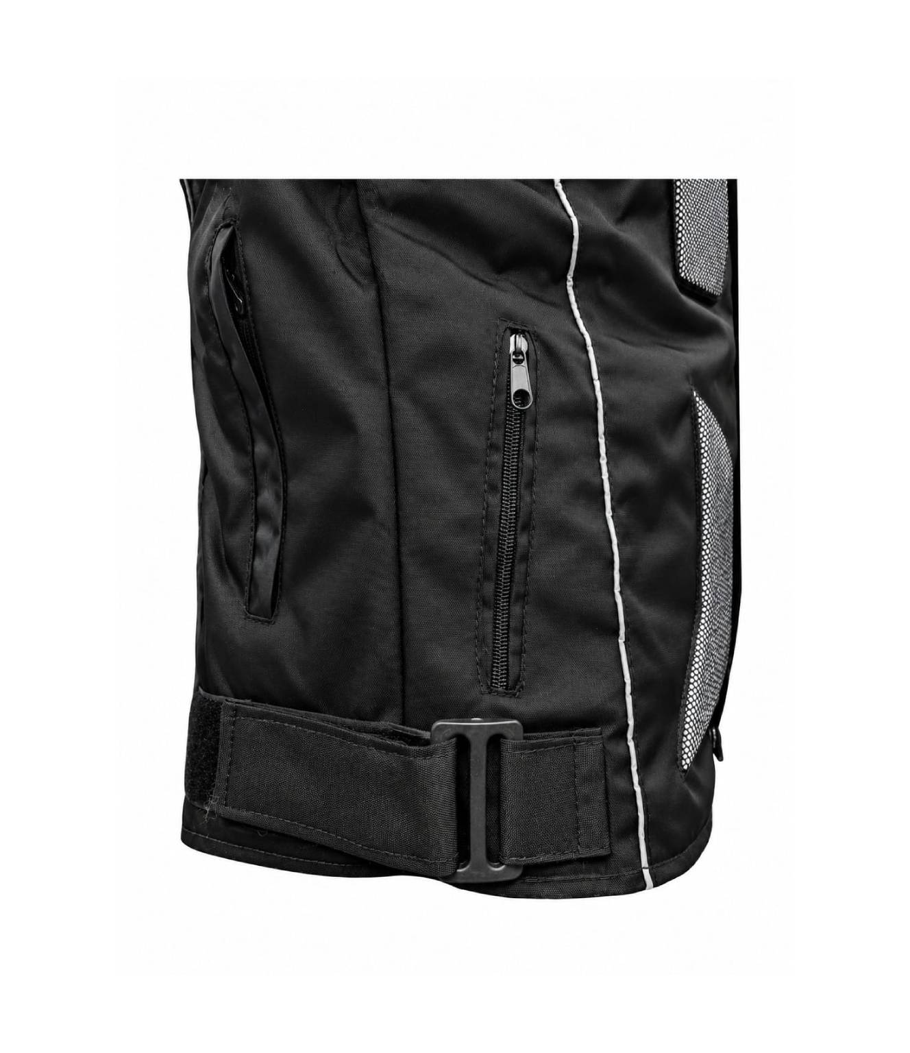 Traje antifricción para motociclista - Urban Black - Imagen 8
