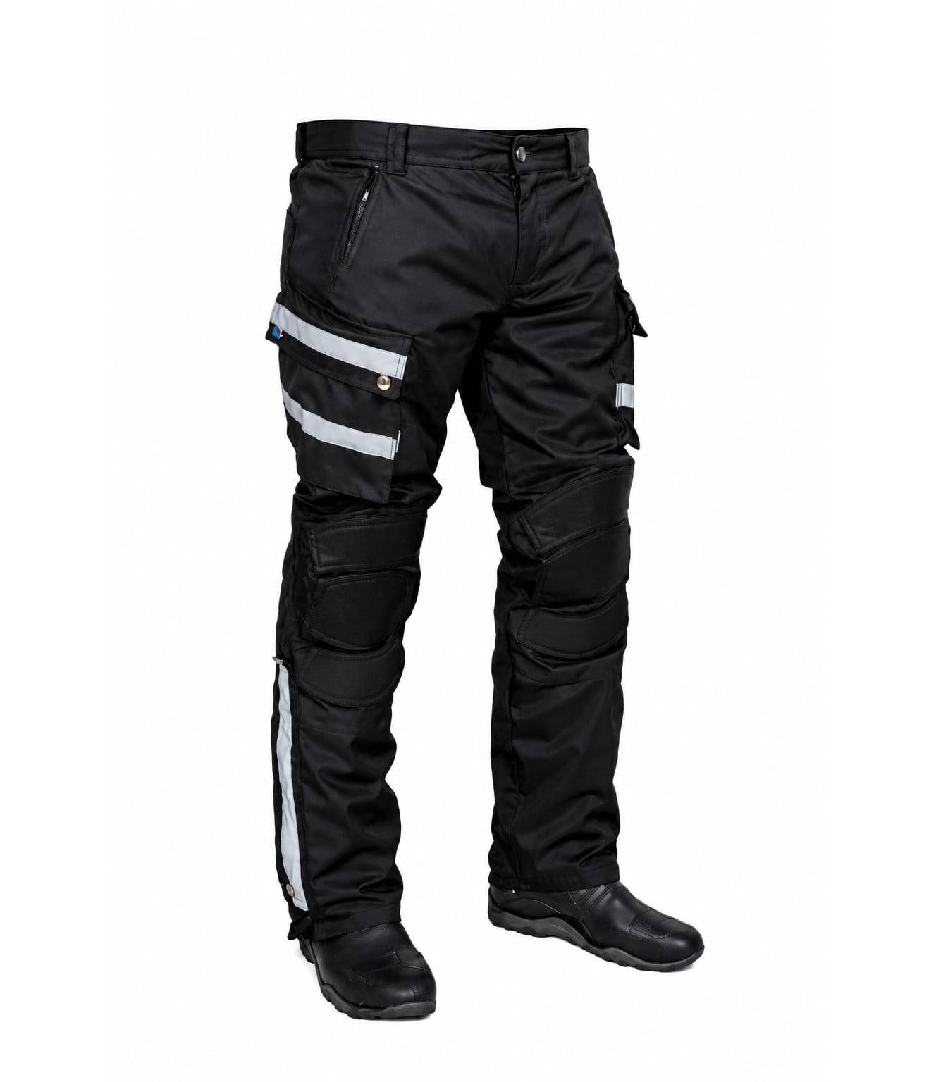 Traje antifricción para motociclista - Urban Black - Imagen 9