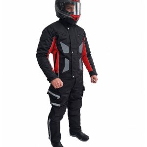 Traje antifricción para motociclista - Urban Crimson