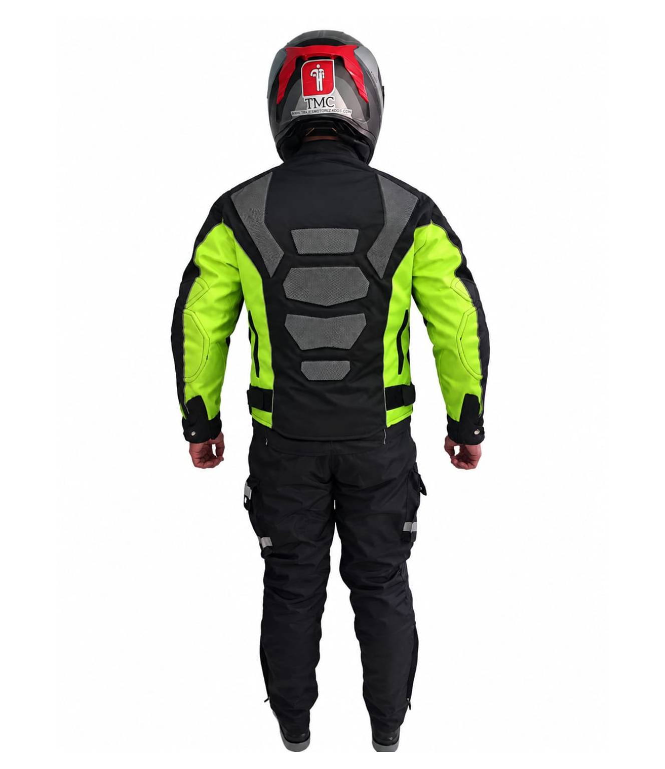 Traje antifricción para motociclista - Urban Neon - Imagen 2