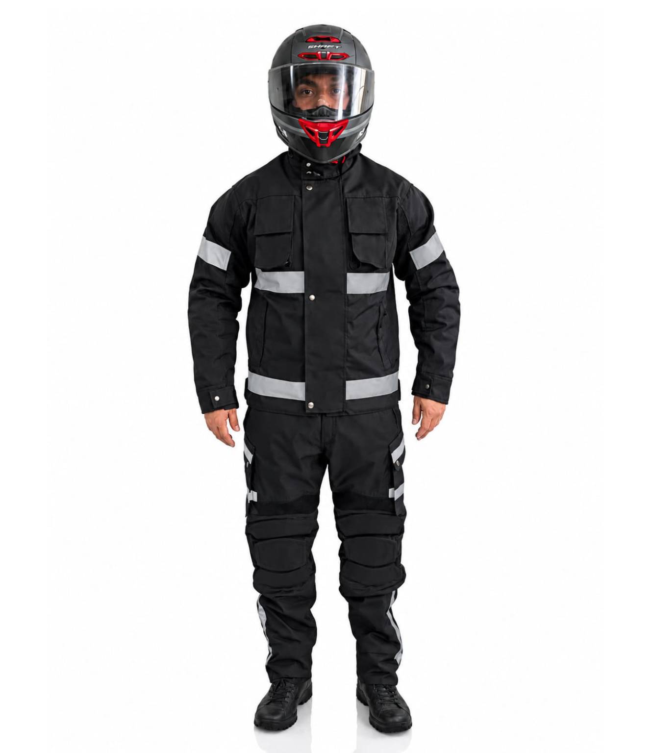 Traje antifricción para motociclista - Clima cálido