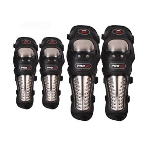 Kit Rodilleras y Coderas Para Motociclista