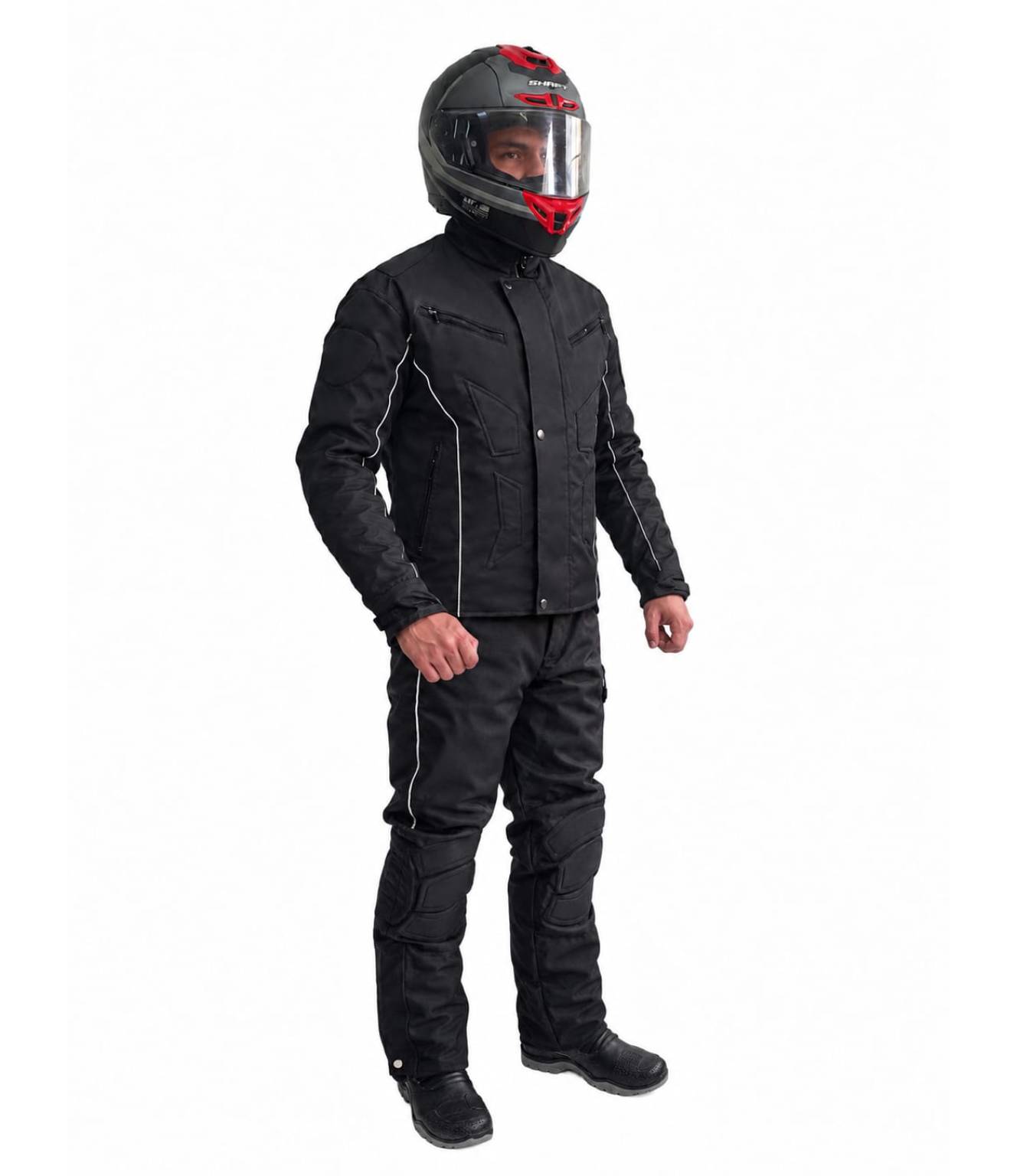 Traje antifricción para motociclista - Night Rider